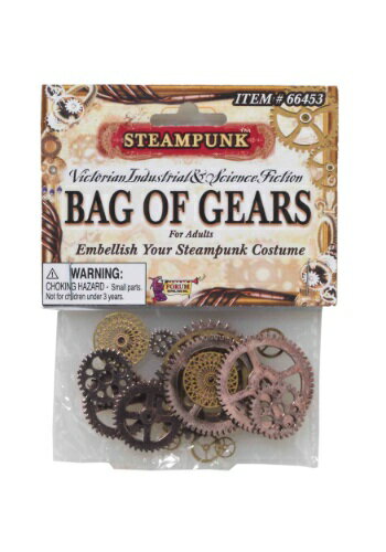 Steampunk バッグ バック かばん of Gears | コスプレ 衣装 仮装 小道具 おもしろい イベント パーティ 発表会 デコレーション リボン ...