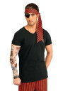 海賊 パイレーツ Tattoo Sleeve | コスプレ 衣装 仮装 小道具 おもしろい イベント パーティ 発表会 デコレーション リボン アクセサリー メ...