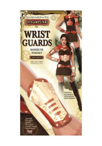 Steampunk Wrist Guards for Women | コスプレ 衣装 仮装 小道具 おもしろい イベント パーティ 発表会 デコレーション リボ...