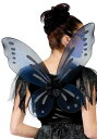 ブラック Fairy 羽 | コスプレ 衣装 仮装 小道具 おもしろい イベント パーティ 発表会 デコレーション リボン アクセサリー メンズ レディース 子供 おしゃれ かわいい ギフト プレゼント