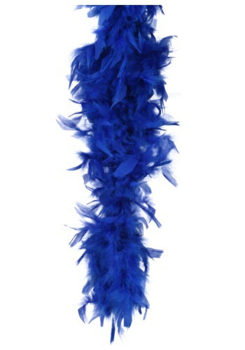 Royal Blue 80 Gram Feather Boa | ץ   ƻ ⤷ ٥ ѡƥ ȯɽ ǥ졼 ܥ ꡼  ǥ Ҷ  襤 ե ץ쥼