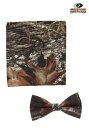 Mossy Oak Bow Tie and Pocket Square | コスプレ 衣装 仮装 小道具 おもしろい イベント パーティ 発表会 デコレーション...