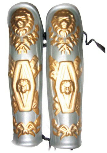 Spartan Leg Shields | コスプレ 衣装 仮装 小道具 おもしろい イベント パーティ 発表会 デコレーション リボン アクセサリー メンズ ...