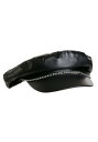 Vinyl Biker Cap | コスプレ 衣装 仮装 小道具 おもしろい イベント パーティ 発表会 デコレーション リボン アクセサリー メンズ レディー...