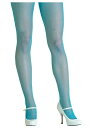 Neon Blue Fishnet Tights | コスプレ 衣装 仮装 小道具 おもしろい イベント パーティ 発表会 デコレーション リボン アクセサリー...
