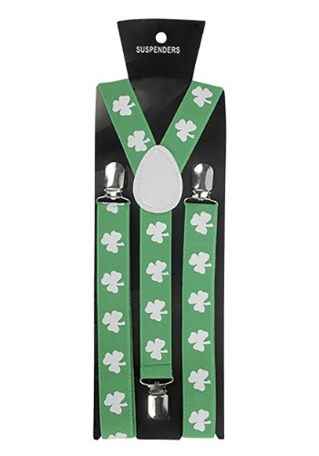St. Patrick's Day Suspenders | コスプレ 衣装 仮装 小道具 おもしろい イベント パーティ 発表会 デコレーション リボン アク...