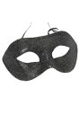 ブラック Glitter Eyemask | コスプレ 衣装 仮装 小道具 おもしろい イベント パーティ 発表会 デコレーション リボン アクセサリー メンズ...