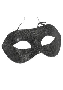 ブラック Glitter Eyemask | コスプレ 衣装 仮装 小道具 おもしろい イベント パーティ 発表会 デコレーション リボン アクセサリー メンズ レディース 子供 おしゃれ かわいい ギフト プレゼント