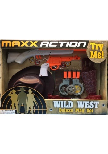 Maxx Action Western Series Blaze Wild West �ǥ�å��� Playset | �����ץ� ���� ���� ��ƻ�� ���⤷���� ���٥�� �ѡ��ƥ� ȯɽ�� �ǥ��졼����� ��ܥ� ���������꡼ ��� ��ǥ����� �Ҷ� ������� ���襤�� ���ե� �ץ쥼���