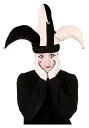 Jester 帽子 ハット | コスプレ 衣装 仮装 小道具 おもしろい イベント パーティ 発表会 デコレーション リボン アクセサリー メンズ レディース 子供 おしゃれ かわいい ギフト プレゼント
