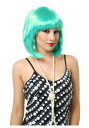 Short Bob Turquoise ウィッグ | コスプレ 衣装 仮装 小道具 おもしろい イベント パーティ 発表会 デコレーション リボン アクセサリー...
