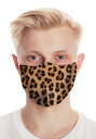 Leopard Spot Safety Face マスク | コスプレ 衣装 仮装 小道具 おもしろい イベント パーティ 発表会 デコレーション リボン アク...