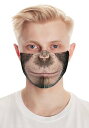 Monkey Business Face マスク | コスプレ 衣装 仮装 小道具 おもしろい イベント パーティ 発表会 デコレーション リボン アクセサリー...