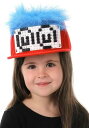 Thing 1 & Thing 2 Bricky Blocks Build-On Snapback 帽子 ハット Kit | コスプレ 衣装 仮装 小道具 おも...