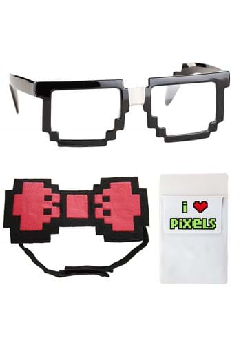 Pixel & Nerd Kit | コスプレ 衣装 仮装 小道具 おもしろい イベント パーティ 発表会 デコレーション リボン アクセサリー メンズ レディ...