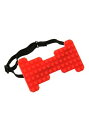 Bricky Blocks | Plastic Brick Bow Tie レッド | コスプレ 衣装 仮装 小道具 おもしろい イベント パーティ 発表会 デコレーション リボン アクセサリー メンズ レディース 子供 おしゃれ かわいい ギフト プレゼント