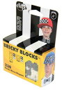 Bricky Blocks Plastic Brick Kit ブラック & ホワイト | コスプレ 衣装 仮装 小道具 おもしろい イベント パーティ 発表会 デコレーション リボン アクセサリー メンズ レディース 子供 おしゃれ かわいい ギフト プレゼント