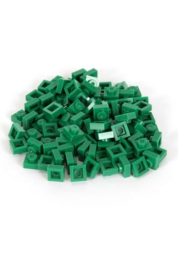 Bricky Blocks Green 100 Pieces 1x1 | コスプレ 衣装 仮装 小道具 おもしろい イベント パーティ 発表会 デコレーション ...