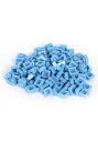 100 Pieces 1x1 Light Blue Bricky Blocks | コスプレ 衣装 仮装 小道具 おもしろい イベント パーティ 発表会 デコレ...