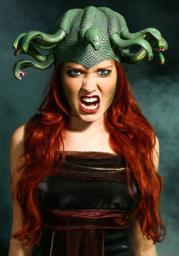 Medusa Headpiece | コスプレ 衣装 仮装 小道具 おもしろい イベント パーティ 発表会 デコレーション リボン アクセサリー メンズ レディ...
