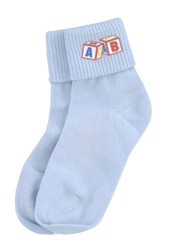 Blue Big 赤ちゃん 新生児 Socks for Men | コスプレ 衣装 仮装 小道具 おもしろい イベント パーティ 発表会 デコレーション リボン...