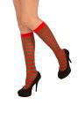 大人用 レッド And Green Striped Socks | コスプレ 衣装 仮装 小道具 おもしろい イベント パーティ 発表会 デコレーション リボン...