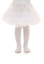 幼児 ホワイト Knee Length Crinoline | コスプレ 衣装 仮装 小道具 おもしろい イベント パーティ 発表会 デコレーション リボン ア...