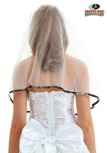 Mossy Oak Camo Bridal Veil | コスプレ 衣装 仮装 小道具 おもしろい イベント パーティ 発表会 デコレーション リボン アクセサ...