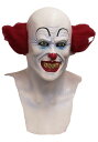 Scary Demon ピエロ 大人用 マスク | コスプレ 衣装 仮装 小道具 おもしろい イベント パーティ 発表会 デコレーション リボン アクセサリー ...