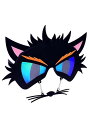 ブラック Cat's サングラス 眼鏡 | コスプレ 衣装 仮装 小道具 おもしろい イベント パーティ 発表会 デコレーション リボン アクセサリー メンズ ...