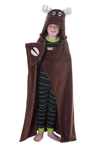 Lazy One Moose Critter キッズ Blanket | コスプレ 衣装 仮装 小道具 おもしろい イベント パーティ 発表会 デコレーション ...