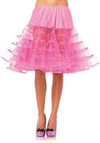 Women's Knee Length Pink Petticoat | コスプレ 衣装 仮装 小道具 おもしろい イベント パーティ 発表会 デコレーション ...