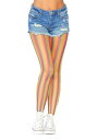 Women's Rainbow Striped Tights | コスプレ 衣装 仮装 小道具 おもしろい イベント パーティ 発表会 デコレーション リボン ...
