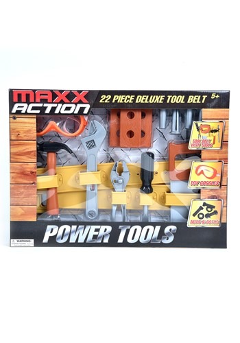 22 Piece デラックス Tool ベルト Kit | コスプレ 衣装 仮装 小道具 おもしろい イベント パーティ 発表会 デコレーション リボン アクセ...