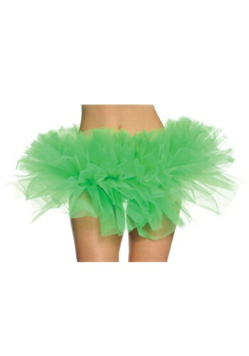 Women's Green Tutu | コスプレ 衣装 仮装 小道具 おもしろい イベント パーティ 発表会 デコレーション リボン アクセサリー メンズ レ...