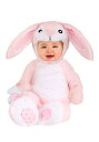 Fluffy Pink うさぎ バニー 赤ちゃん 新生児 コスチューム | 子供 こども コスプレ 衣装 仮装 かわいい イベント 飾り おもしろ 学芸会 発表...