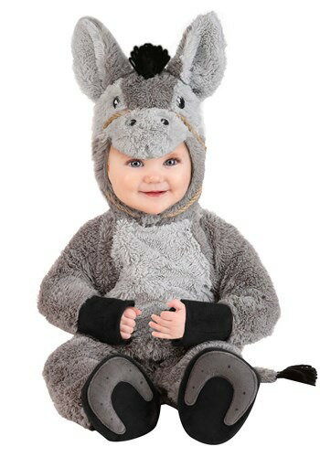 Donkey 赤ちゃん 新生児 コスチューム | 子供 こども コスプレ 衣装 仮装 かわいい イベント 飾り おもしろ 学芸会 発表会 オシャレ ハロウイン ...