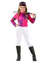 Jockey 女の子's コスチューム | 子供 こども コスプレ 衣装 仮装 かわいい イベント 飾り おもしろ 学芸会 発表会 オシャレ ハロウイン パーテ...
