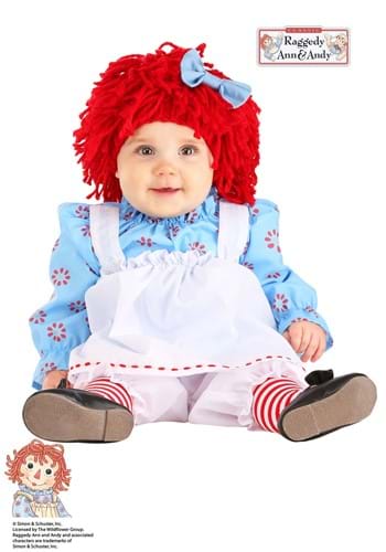 Raggedy Ann コスチューム for 赤ちゃん 新生児s | 子供 こども コスプレ 衣装 仮装 かわいい イベント 飾り おもしろ 学芸会 発表会 オシャレ ハロウイン パーティ カワイイ 小学生 キッズ ギフト プレゼント