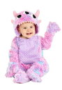 Purple and Pink 赤ちゃん 新生児 Monster コスチューム | 子供 こども コスプレ 衣装 仮装 かわいい イベント 飾り おもしろ 学芸会 発表会 オシャレ ハロウイン パーティ カワイイ 小学生 キッズ ギフト プレゼント(3)