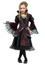 Lil' Victorian ヴァンパイア 吸血鬼 コスチューム for 女の子s | 子供 こども コスプレ 衣装 仮装 かわいい イベント 飾り おもしろ 学芸会 発表会 オシャレ ハロウイン パーティ カワイイ 小学生 キッズ ギフト プレゼント(3)