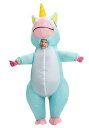 Inflatable Blue ユニコーン コスチューム for a チャイルド | 子供 こども コスプレ 衣装 仮装 かわいい イベント 飾り おもしろ 学芸会 発表会 オシャレ ハロウイン パーティ カワイイ 小学生 キッズ ギフト プレゼント