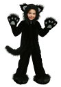 プレミアム ブラック Cat キッズ コスチューム | 子供 こども コスプレ 衣装 仮装 かわいい イベント 飾り おもしろ 学芸会 発表会 オシャレ ハロウ...
