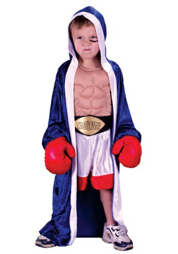 チャイルド Lil' Champ Boxer コスチューム | 子供 こども コスプレ 衣装 仮装 かわいい イベント 飾り おもしろ 学芸会 発表会 オシャレ ハロウイン パーティ カワイイ 小学生 キッズ ギフト プレゼント