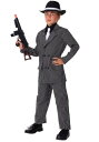 キッズ デラックス Gangster コスチューム | 子供 こども コスプレ 衣装 仮装 かわいい イベント 飾り おもしろ 学芸会 発表会 オシャレ ハロウ...