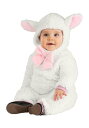 Little Lamb 赤ちゃん 新生児 コスチューム | 子供 こども コスプレ 衣装 仮装 かわいい イベント 飾り おもしろ 学芸会 発表会 オシャレ ハ...