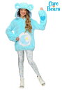 ケアベア デラックス Bedtime くま ベアー Tween フード パーカー コスチューム | 子供 こども コスプレ 衣装 仮装 かわいい イベント 飾り おもしろ 学芸会 発表会 オシャレ ハロウイン パーティ カワイイ 小学生 キッズ ギフト プレゼント