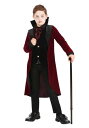 Dreadful ヴァンパイア 吸血鬼 コスチューム for キッズ | 子供 こども コスプレ 衣装 仮装 かわいい イベント 飾り おもしろ 学芸会 発表会 オシャレ ハロウイン パーティ カワイイ 小学生 キッズ ギフト プレゼント(3)