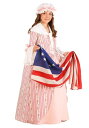 Girls' Betsy Ross コスチューム | 子供 こども コスプレ 衣装 仮装 かわいい イベント 飾り おもしろ 学芸会 発表会 オシャレ ハロウイ...