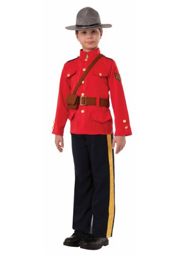 ボーイズ Canadian Mountie コスチューム | 子供 こども コスプレ 衣装 仮装 かわいい イベント 飾り おもしろ 学芸会 発表会 オシャレ ハロウイン パーティ カワイイ 小学生 キッズ ギフト プレゼント